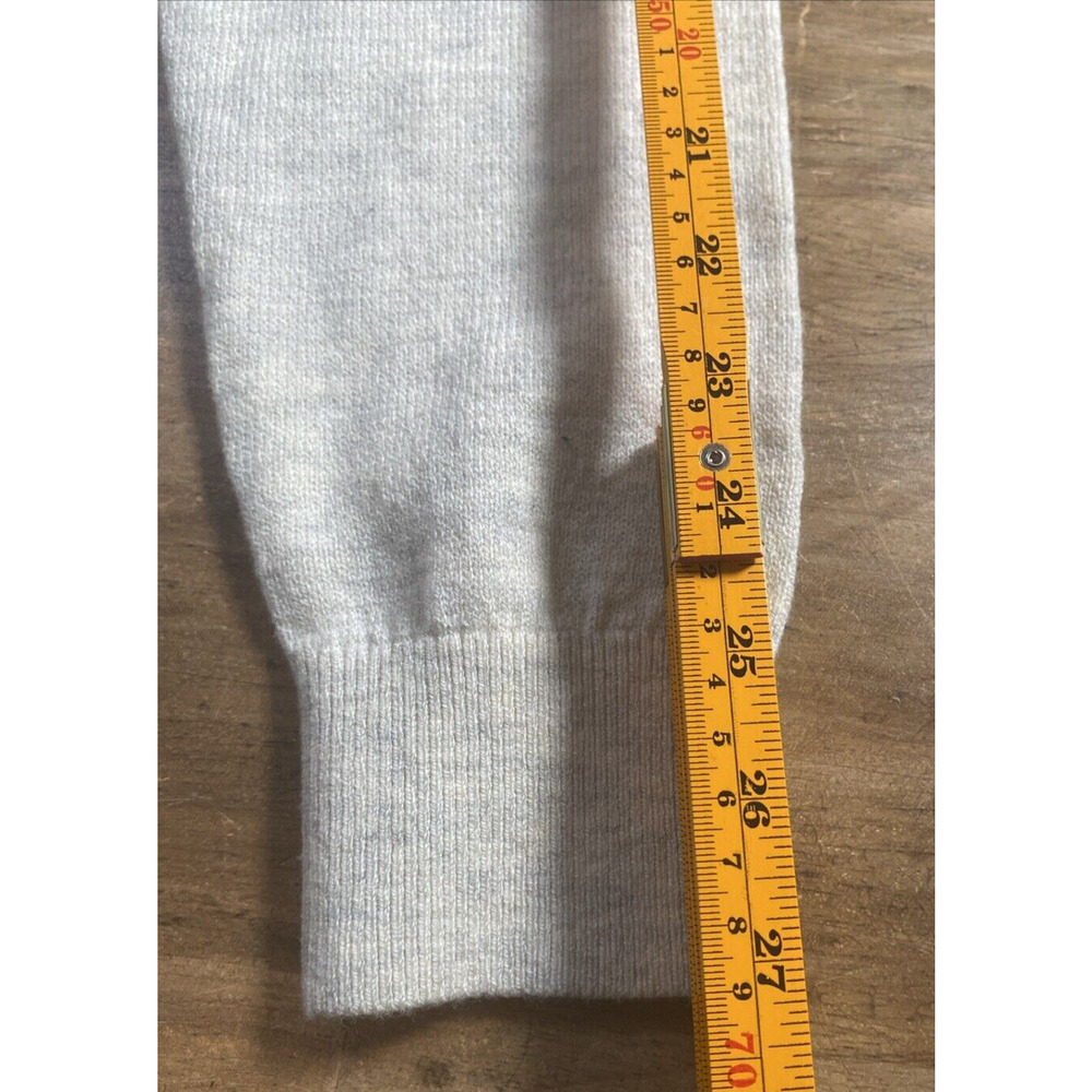 Tommy Hilfiger Cream Zip-Up Sweater - Picture 8 of 9